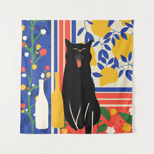 Tenture Pâtes et Motifs (Devant)