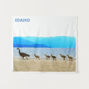 Tenture Patrouille côtière - Oies du Canada