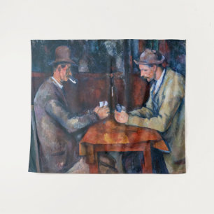 Tenture Paul Cezanne - Les Joueurs De Cartes
