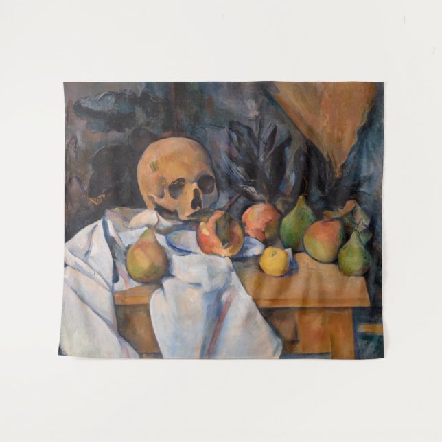 Tenture Paul Cezanne - Nature morte au crâne (Devant (Horizontal))