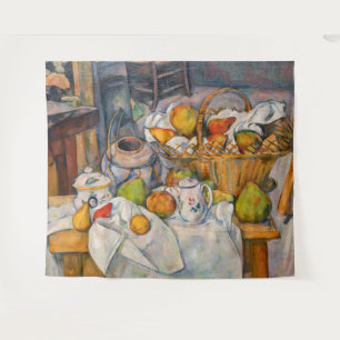 Tenture Paul Cezanne - Nature morte avec panier