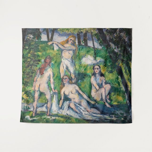 Tenture Paul Cezanne - Quatre baigneuses (Devant (Horizontal))