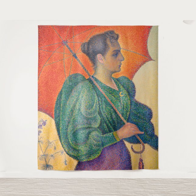 Tenture Paul Signac - Femme à l'ombrelle (Devant)