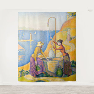 Tenture Paul Signac - Femmes au puits