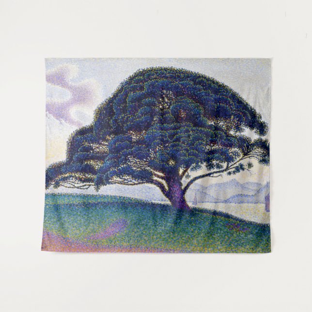Tenture Paul Signac - Le pin Bonaventure (Devant (Horizontal))