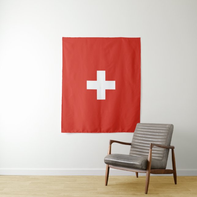 Tenture pavillon suisse (En situation)