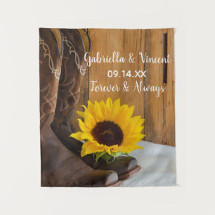 Tenture Pays Tournesol Mariage Occidental Souvenir