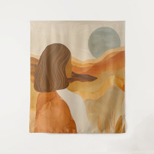 Tenture Paysage Abstrait de Boho (17)