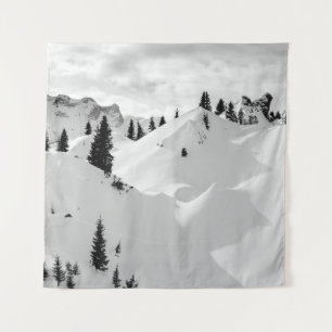 Tenture Paysage alpin : Snowy Fir Trees