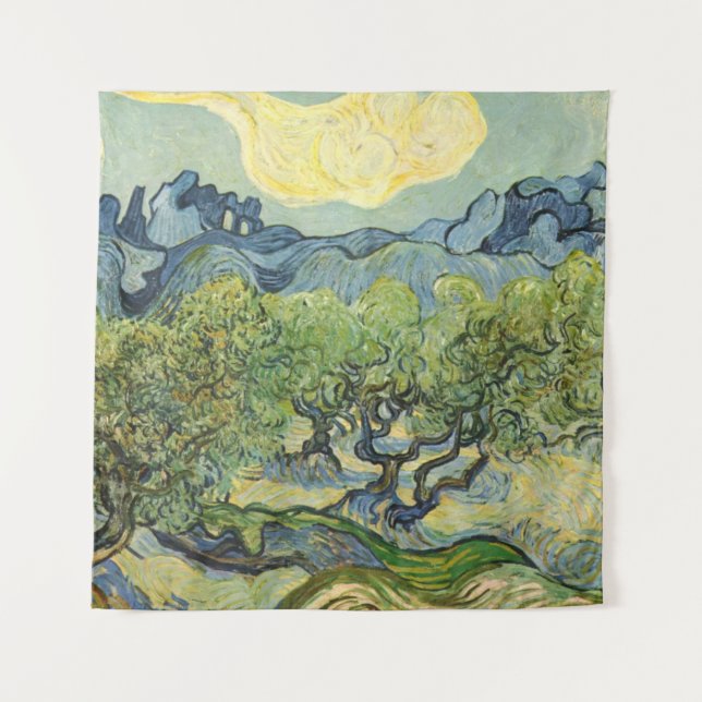 Tenture Paysage avec Olive Vincent Willem van Gogh (Devant)