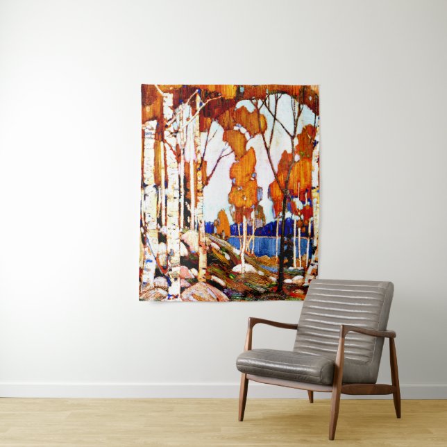Tenture Paysage décoratif par Tom Thomson (En situation)
