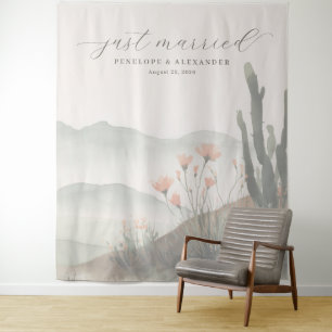 Tenture Paysage Désertique Sérénissime à l'Aquarelle Paste