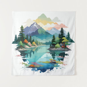Tenture Paysage serein Calme Nature paisible Nature Extéri