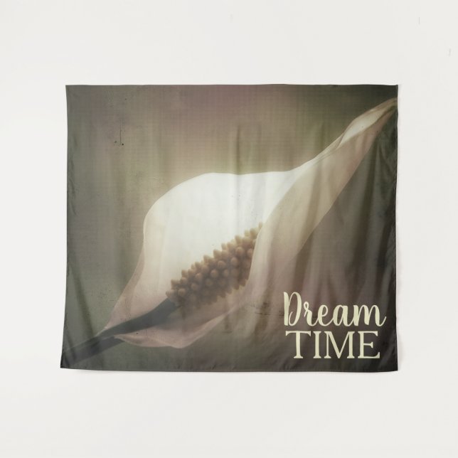 Tenture Peace Lily Floral Dream (Devant (Horizontal))