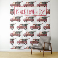 Peace Love & Joy Toy Camion Joyeux Noël