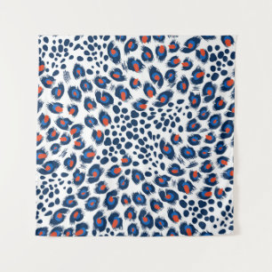 Tenture Peau léopard : motif vintage sans soudure.