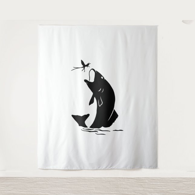 Tenture Pêche à la mouche Sauter Larvea Hook Pêcheur Cadea (Devant)