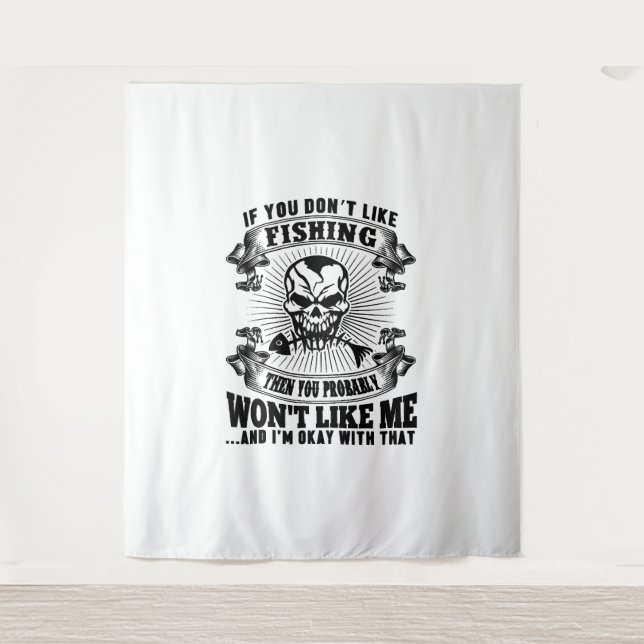 Tenture Pêche amusante (Devant)