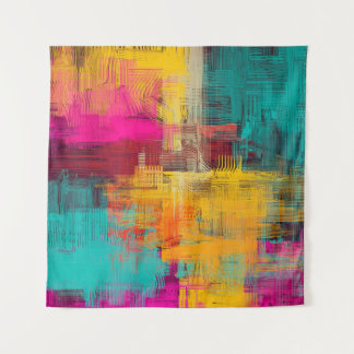 Tenture Peinture à l'huile Abstraite, arrière - plan expre