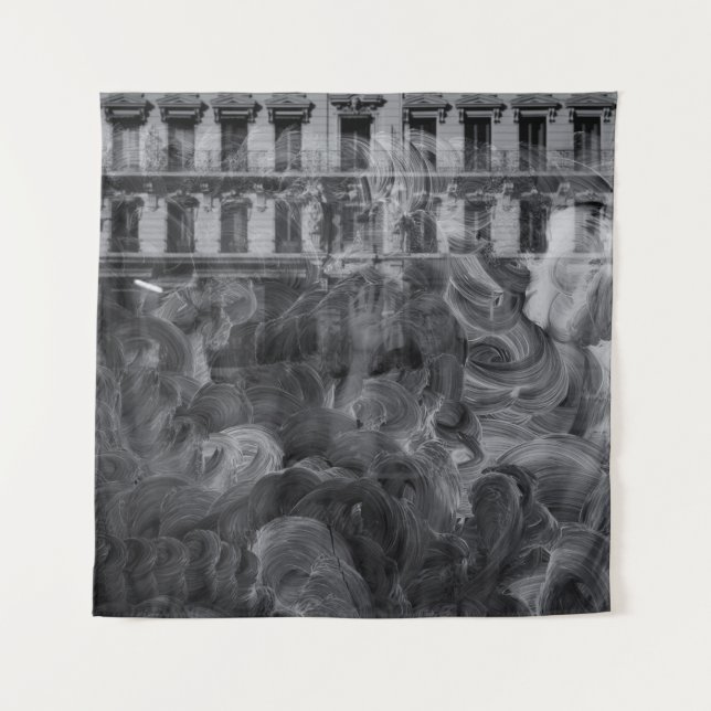 TENTURE PEINTURE ABSTRAITE (Devant)