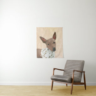 Tenture Peinture américaine sans poil Terrier - Chien Art