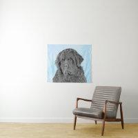 Peinture de Terre-Neuve - Art de chien original mi