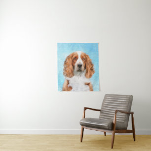 Tenture Peinture d'espagnol Welsh Springer - Art original