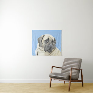 Tenture Peinture Mastiff (Fawn) anglaise - Art Chien origi