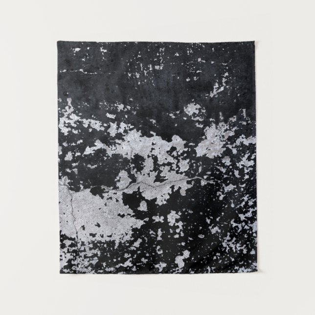 Tenture Peinture noire à chiquer (Devant)