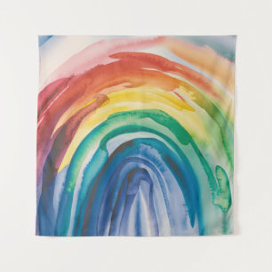 Tenture Peinture Rainbow