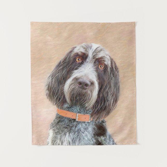 Tenture Peinture Spinone Italiano - Belle Art Original Chi (Devant)