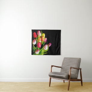 Tenture Peinture Tulip - Art Fleur original