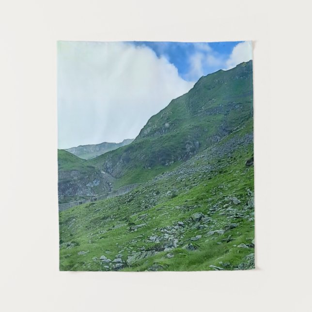 Tenture Pente Alpine Transfagarasan – Photographie de Roum (Devant)