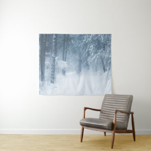 Tenture Perdu dans une forêt magique