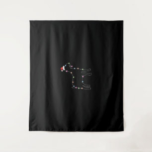 Tenture Père Noël Chèvre Noël Couleur Led Léger Noël Chèvr
