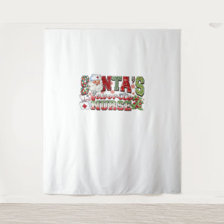 Tenture Père Noël Infirmière Favorite, Joyeuse Infirmière,