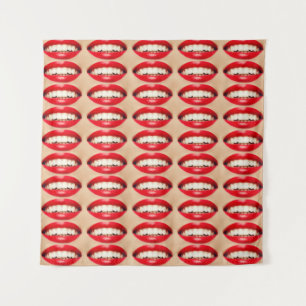 Tenture Perfect Smile Femme Fatale Pop-art