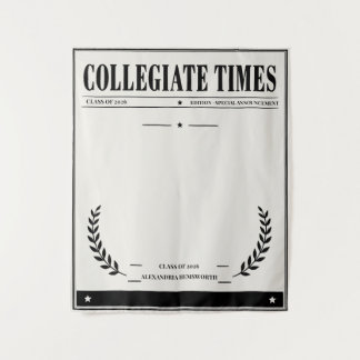 Tenture Personalised Newspaper Graduation 2026