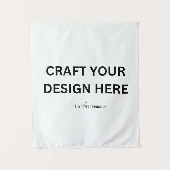 Tenture Personalized with Your Design, Logo, or Message  (Devant)
