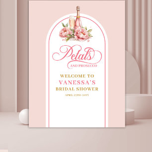 Tenture Pétales sophistiqués et décor de fond de mariage p