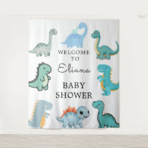 Petit dinosaure Baby Shower mignon
