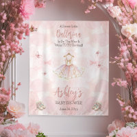 Petite Ballerina Est En Route Tutu Baby shower
