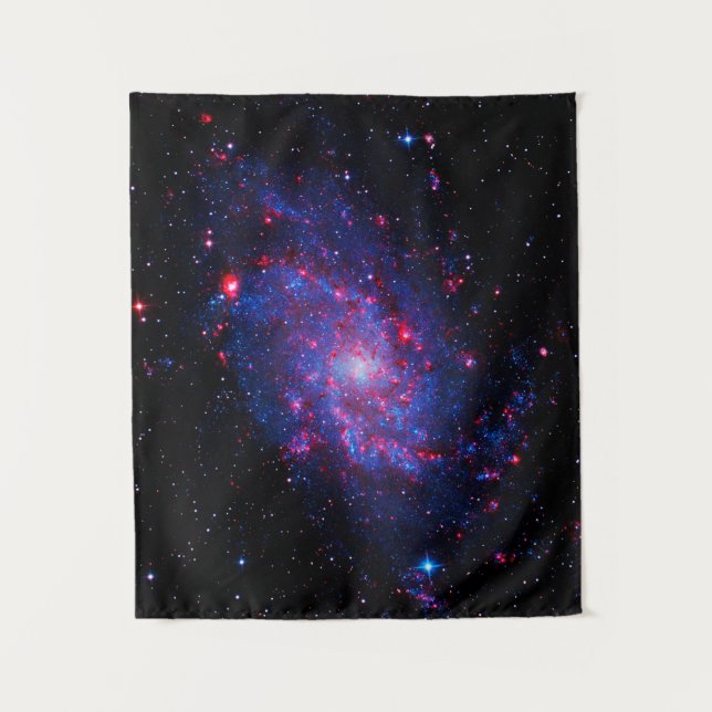 Tenture Petite galaxie du Triangle (Devant)