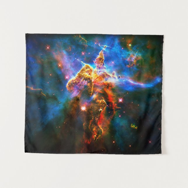 Tenture Petite montagne mystique (Devant (Horizontal))