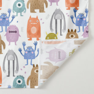 Tenture Petits monstres pour enfants