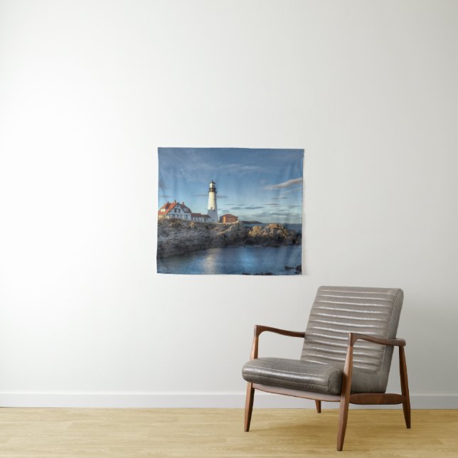 Tenture Phare principal de Portland (En situation (horizontale))
