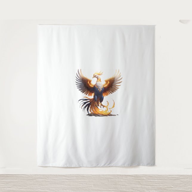 Tenture Phoenix Rise Sweat - shirt à capuche 🔥 Mythique F (Devant)