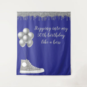 Tenture Photo en toile de fond 50e anniversaire Parties sc
