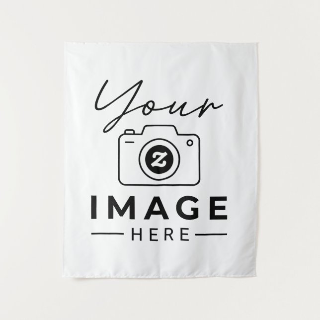 Tenture Photo personnalisée (Devant)