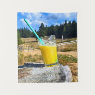 Tenture Photographie de plein air au jus d'orange – Forêt